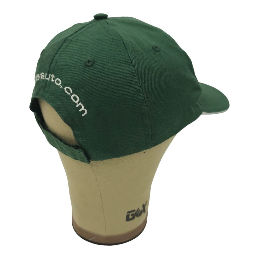O'Reilly Auto Parts Embroidered Logo Strapback Cap Trucker Baseball Hat Green - Picture 13 of 13